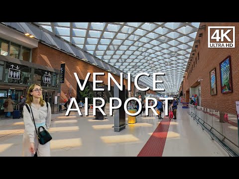 Venice 'Marco Polo' Airport (VCE) 🇮🇹 Italy [4K] Walking Tour