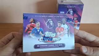 TRAFIAM AUTOGRAF LEGENDY 🔥- OTWIERAM 2x VALUE BOX TOPPS CHROME PREMIER LEAGUE 2026 💪