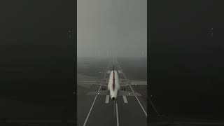 High landing in Tropical storm Ophelia! #aviation #viral #gaming #shorts #status #trending