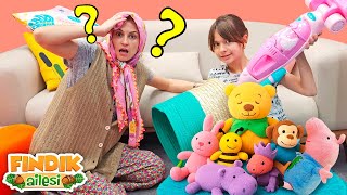Fındık Ailesi! Ayşe ve Zara ile temizlik yapmaya ne dersiniz? Eğlenceli videolar.