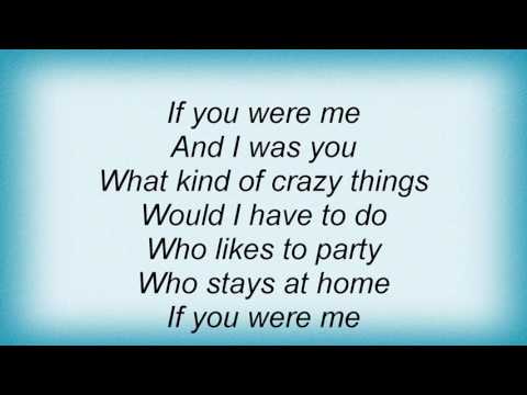 Elton John - If You Were Me Lyrics