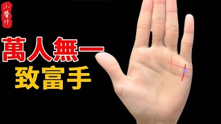 一夜致富的手相，聽說是萬人無一，快對照看看你有沒有!