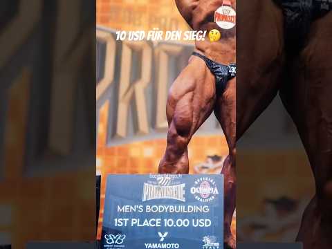 Urs bekommt 10 Dollar für den Sieg in Italien!😳😭 #bodybuilding #mrolympia #markusrühl