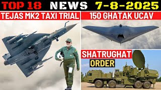 Indian Defence Updates : Tejas MK2 Taxi Trials,150 Ghatak UCAV,New Akula Offer,Shatrughat EW Order