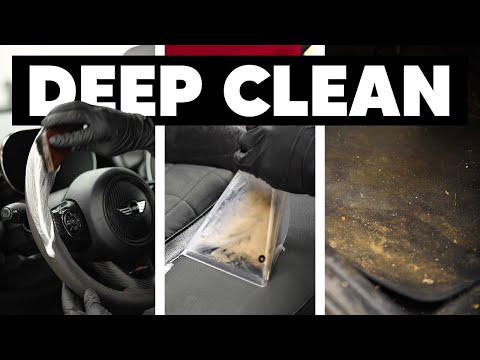 Interior Deep Clean of a DIRTY Mini John Cooper Works