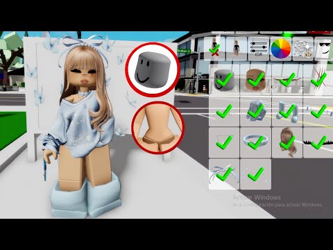 Conseguir ROPA 3D GRATIS en Brookhaven Códigos pilchera