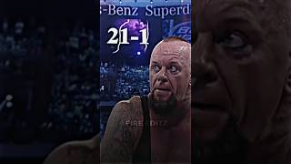 Undertaker's streak is broken 😱🔥