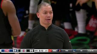 Norman Powell gets KNOCKED OUT by Pistons Player LIVE...Clippers Injury