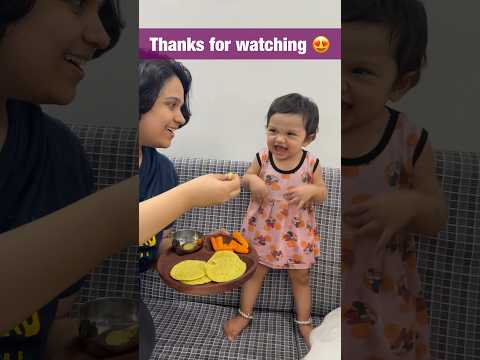 8m+ baby recipe 🌽 sweet corn dosa recipe #shorts #babyfood #babylove