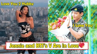 BLACKPINK’s Jennie & BTS’s V Dating Rumors REIGNITE After His Military Discharge! #kpop
