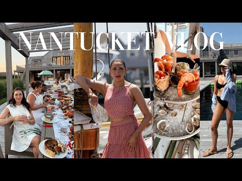 VLOG: days in my life on NANTUCKET! 🦪⛵️🦞 annual nantucket trip!