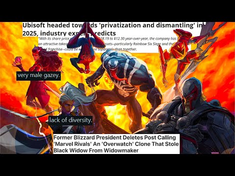 Woke Devs Demand Players NOT Support Marvel Rivals + Ubisoft Panics as Buyout Implodes