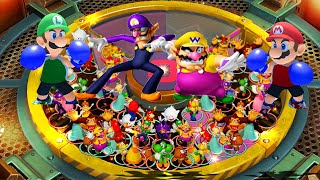 Mario Party Switch Lucky - Team Neighbor Battles - Luigi Brothers vs Waluigi Brothers