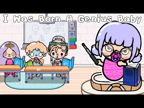 I Was Born A Genius Baby 🍼😎| Toca Life Story | Toca Boca