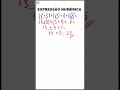 Operations and Expressions in Mathematics