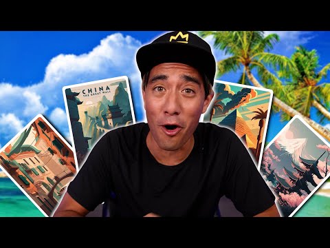 Zach King's Top 10 Travel Tricks [In Hindi]