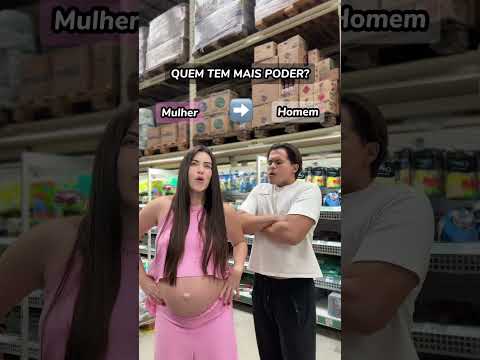 Quem tem mais poder? 💪🏼 HOMEM x Mulher #funny