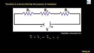 Series Combination of Resistors
