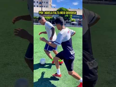 POV: AQUELA FALTA ESTRANHA NO FUTEBOL ? #shorts #futebol #football #humor #explorar