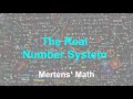Exploring the Real Number System