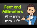 Converting Feet to Millimeters