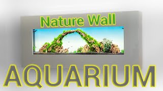 Nature Wall Aquarium - Minimal Aquarium Design - Smart Control