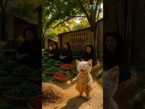 Fireworks set fire to the hay field from the cat's mischief#cat #shorts #viral #viralvideo #poorcat