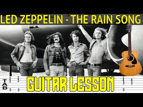 The Rain Song Intro In Standard Tuning - Led Zeppelin Guitar Lesson