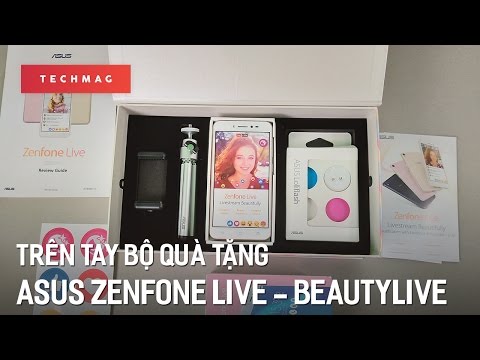 (VIETNAMESE) Mở hộp bộ quà tặng Asus Zenfone Live - Beautylive