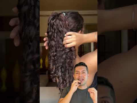 Así se recoge el cabello de manera correcta.