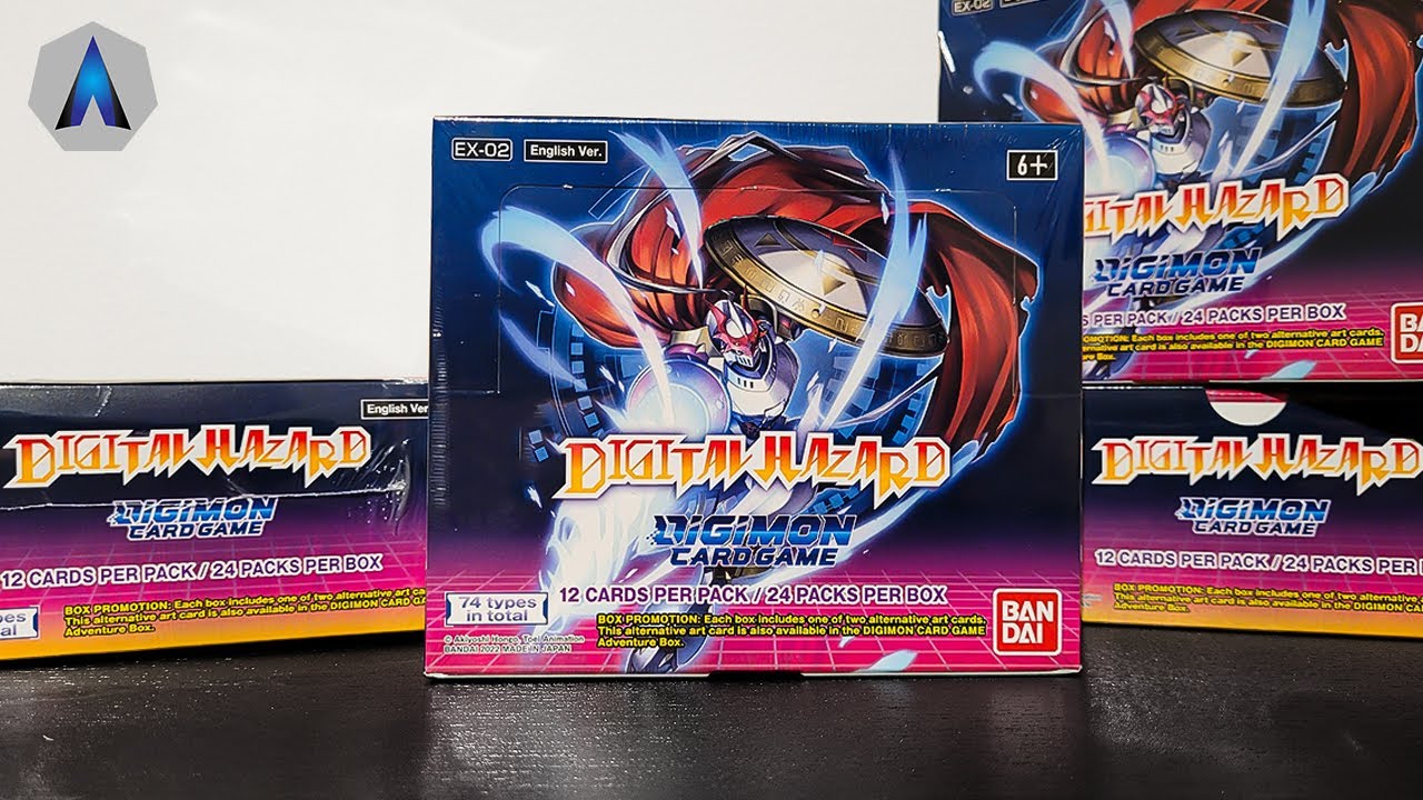 Digimon TCG! *NEW* Digital Hazard Booster Box Opening!!!