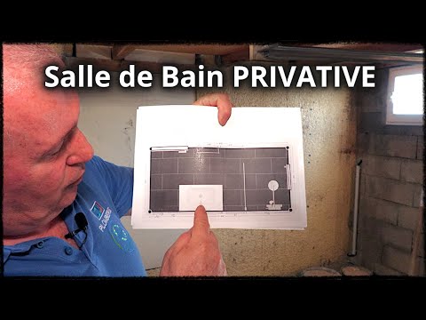 Une Salle De Bain Dans Le Garage ( début des travaux )