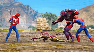 GTA 5 SUPERHEROES GAME ANIMATION COMPILATION 4%