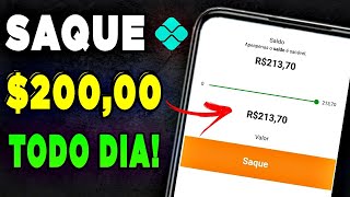 SAQUE R$200,00 GRÁTIS NO PIX | APP PAGANDO 200 REAIS DE GRAÇA