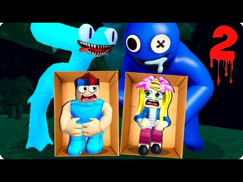 🥵Я УЧУ НУБИКА ИГРАТЬ В РАДУЖНЫХ ДРУЗЕЙ 2 В РОБЛОКС! ШЕДИ И НУБИК ROBLOX