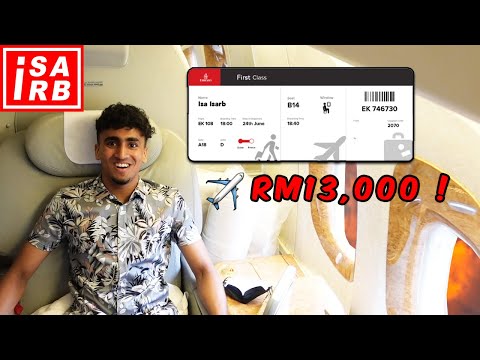 AKU BELI TICKET KAPAL TERBANG TERMAHAL DI DUNIA, 21 JAM DALAM KAPAL !