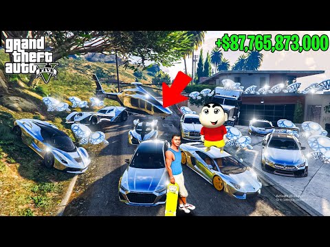 FRANKLIN TOUCH ANYTHING BECOME DIAMOND ll EVERYTHING IS FREE IN GTA5