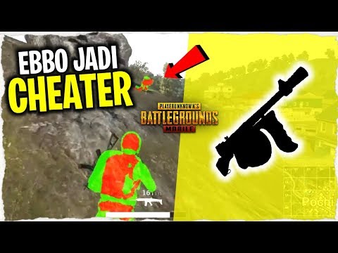 EBBO JADI CHEATER..?? | CHALLENGE SENJATA CHEATER PUBG Mobile Indonesia