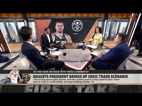 Bob Myers FEELS for Nuggets President Kroenke after Jokic comments 🗣️ 'KEEP IT CALM!' | First Take
