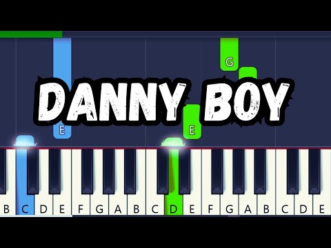 Danny Boy - Easy Piano Tutorial