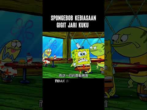 Spongebob Kebiasaan gigit jari