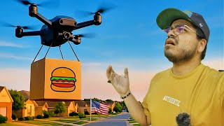 Probé un DELIVERY con DRON en EE.UU. y esto fue lo que pasó…