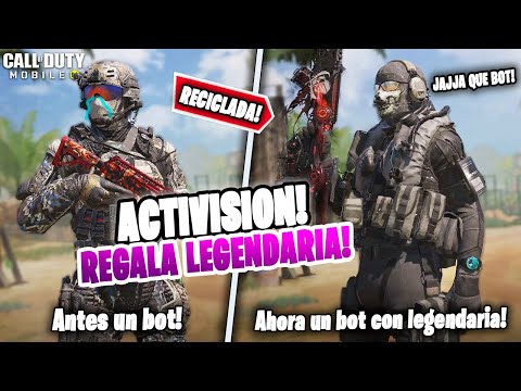 ACTIVISION REGALA LEGENDARIA GRATIS! PIDE PERDON! POR EL DESASTRE MOBILE COD MOBILE | Dimitry