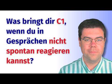 Warum du nicht gut Deutsch sprechen kannst, obwohl du alles verstehst