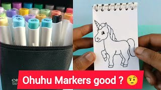 🌈 Ohuhu marker unboxing 🌈 #shorts #unboxing