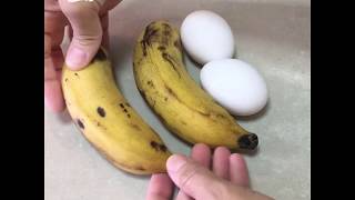 Não coma pão no café da manhã antes de ver esta receita! Misture banana com ovo...