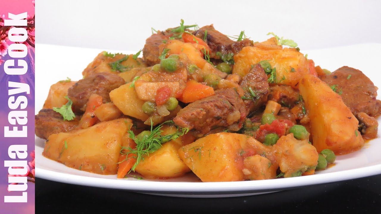 ОТЛИЧНОЕ ЖАРКОЕ ПО-ДОМАШНЕМУ Вкусно Сытно и Просто Жаркое с мясом на сковороде / DELICIOUS BEEF STEW