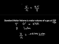 Gas Laws and Molar Volume Concepts