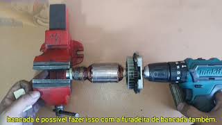 COMO RETIRAR FAÍSCAS DO INDUZIDO BOSCH MAKITA SKIL DEWALT