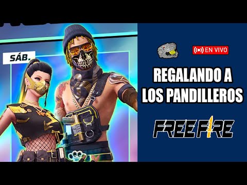 🔴 REGALANDO A LOS PANDILLEROS DE FREE FIRE /PONCHOELREX 😎